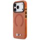 BMW M IML Shockproof Metal Logos MagSafe Phone Case Cover iPhone 17 Pro Max - Pro Orange