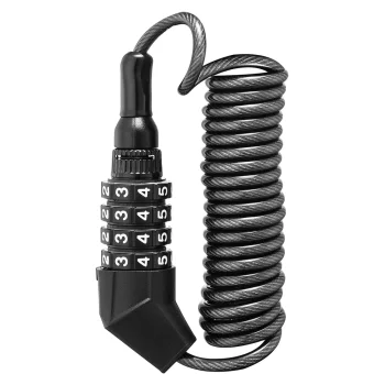 Rockbros T530 Combination Helmet Lock, Black