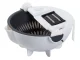 Multifunctional 3-in-1 Vegetable Slicer and Grater with Bowl & Strainer, White