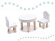LULILO Wooden Play Dollhouse with Furniture and LED Lightning, 78cm