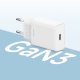 Cuktech HA716C 20W USB-C GaN Wall Charger White
