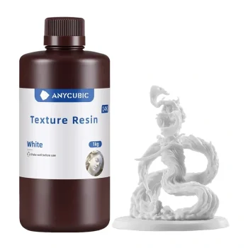 ANYCUBIC Texture Resin 3D Printer Photopolymer Resin 1 kg, White