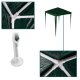 Garden Pavilion 2x2m, Green