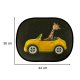 Static Car Window Sunshades Giraffe, 2 pcs