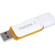 Philips Snow Edition 128GB USB 3.0 Flash Drive, White and Sunrise Orange