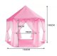 Kruzzel 00023869 bērnu telts, rozā