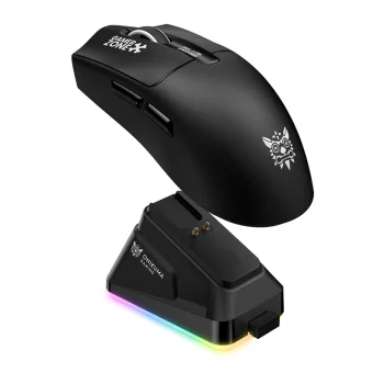 ONIKUMA DM10 Wireless Gaming Mouse with Charging Dock, Black