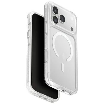 Uniq iPhone 17 Pro Max Case Combat Magclick Charging, White