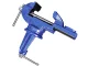 Blue Cast Iron Rotary Vise with Anvil 55mm