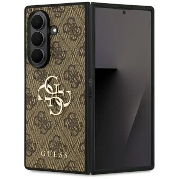 Guess Samsung Galaxy Z Fold7 Case Big 4G Logo Classic Logo, Brown