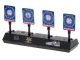 Electronic Shooting Target with 4 Targets and Digital Counter