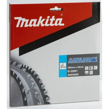 Makita MAKBLADE Circular Saw Blade B-32801, 260 x 30 mm, 60Z