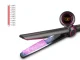 2-in-1 Hair Straightener and Curler with LCD Display and Ceramic Plates