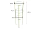 Plant Support Ring 120cm with 3 Hoops DIVODV
