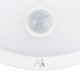 Maclean MCE525 W LED Facade Lamp with Motion Sensor, 10W, IP65, White