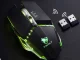 Wireless Gaming Mouse with RGB LED Backlight Rechargeable USB, Black