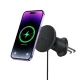 Baseus CW01 Magnetic Car Phone Holder with 15W Wireless Charger, Black