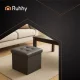 Folding Pouf with Storage Ruhhy 25780, Grey
