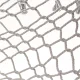 Boho Garden Hammock with Wooden Spreader Bar & Fringes 200x100cm Grey