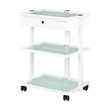 Giovanni 1040A Cosmetic Table, White