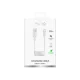 Puro 10W USB-A to USB-C Spiral Cable 1m, White