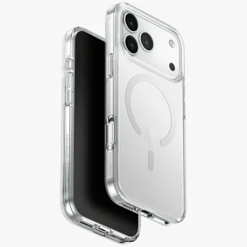 Uniq Clario Magclick Charging Case for iPhone 17 Pro Max, Transparent