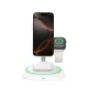 Tech-Protect QI15W-A46 3in1 Magnetic MagSafe Wireless Charger - White