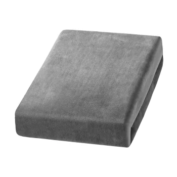 Velour Beauty Bed Cover 70x190 cm, Grey