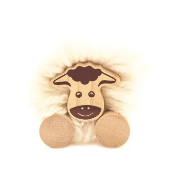 Bakalu Wooden Sheep Pomponik - DIY Creative Set