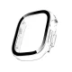 Tech-Protect Defense cases for Apple Watch 49 mm, black and clear, 2-pack