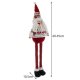 Ruhhy Telescopic Christmas Gnome / Santa, 60-95 cm, Red/White