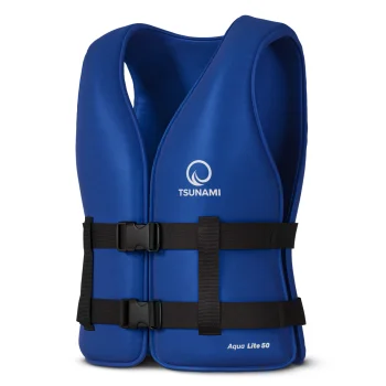 Buoyancy Aid Vest TSUNAMI Aqua Lite 50, Size XXL, Navy Blue