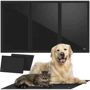 Purlov Pet Cooling Mat 88x49.5cm, Black