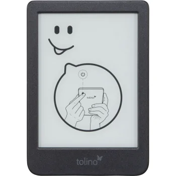 Tolino Shine 5th Generation eBook Reader, 16GB, Black