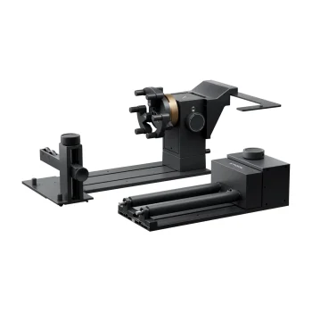 Sukamas modulio priedas xTool RA3 įrenginiams P2, P2S, P3 ir F2, juodas
