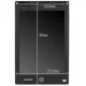 Kruzzel 9.5\" Drawing Tablet for Kids, Black