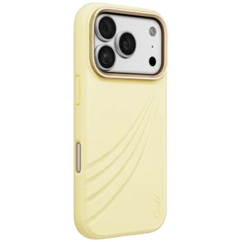 Uniq Coehl Serina Magnetic Charging Case for iPhone 18 Pro / 17 Pro, Yellow