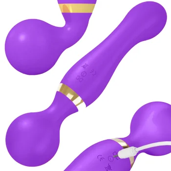 Electric Vibrating Body Massager (Purple)