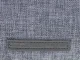 Two-Compartment School Pencil Case / Cosmetic Bag 3-in-1, Grey