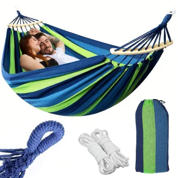 Double Hammock XXL 270x160 cm up to 200 kg, with Carry Bag