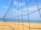 Beach Volleyball Net 9.5m, White