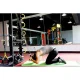 TRIZAND Exercise Resistance Bands with Handles Set of 5 Elastic Fitness Rubber Bands