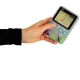 Portable Retro Game Console, 500 Games, Grey