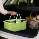 Collapsible Thermal Picnic Basket, Green