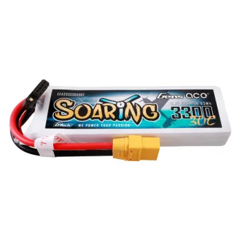 Gens ace G-Tech Soaring 3300mAh 11.1V 30C 3S1P LiPo Battery Pack XT90
