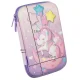Maaleo 3D Unicorn Pencil Case, Hard Shell EVA School Supplies Organizer 24510