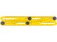 Multi-Angle Measuring Ruler and Shape Template Tool, Yellow