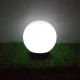 Greenblue GB166 Solar Garden Lamp, Sphere 25x25x58cm, White LED