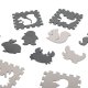 Детский игровой коврик - пазл Животные - 9 шт., 85x85см | Kids Foam Floor Puzzle...