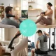 Modernhome Handheld Vibrating Body Massager, 20W, 5 Attachments